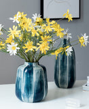 Petrol Blue Vase