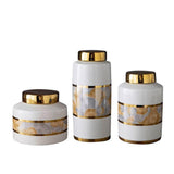 vase porcelaine dorée