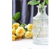 Glass bottle vase
