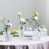 Glass bottle vase