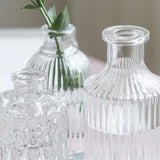 Glass bottle vase