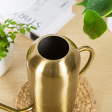 arrosoir doré plante d'intérieur