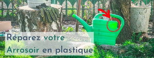 comment réparer un arrosoir en plastique