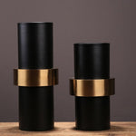vase noir design