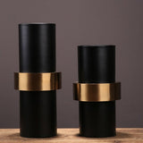 vase noir design