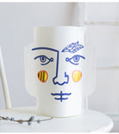 vase en forme de visage
