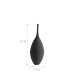 vase noir