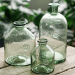 Vase dame Jeanne vert