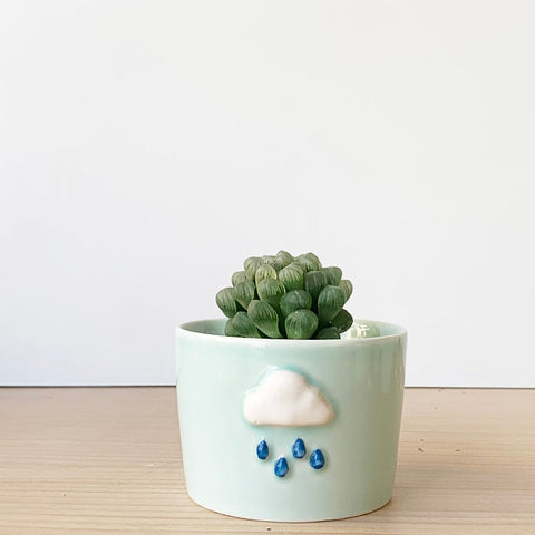 pot de fleur fantaisie porcelaine