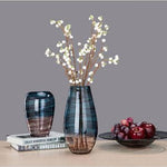 vase bleu