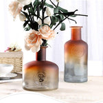 vase bouteille en verre