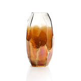 vase en verre ambré