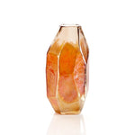 vase en verre ambré