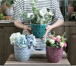 Retro Flower Pot