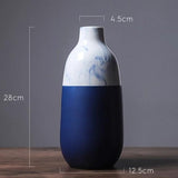 vase bleu