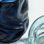 Corrugated vase