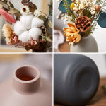 Round matte vase