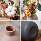 Round matte vase
