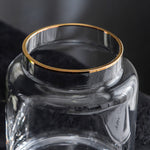 vase verre transparent