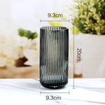 Glass bottle vase