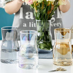 vase verre ambré