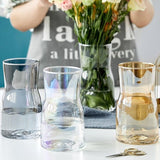 vase verre ambré