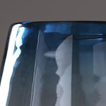 Designer blown glass vase