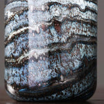 Designer blown glass vase