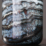 Designer blown glass vase