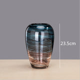 jarre design bleu