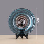 Blue Design Vase