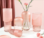 grand vase rose 